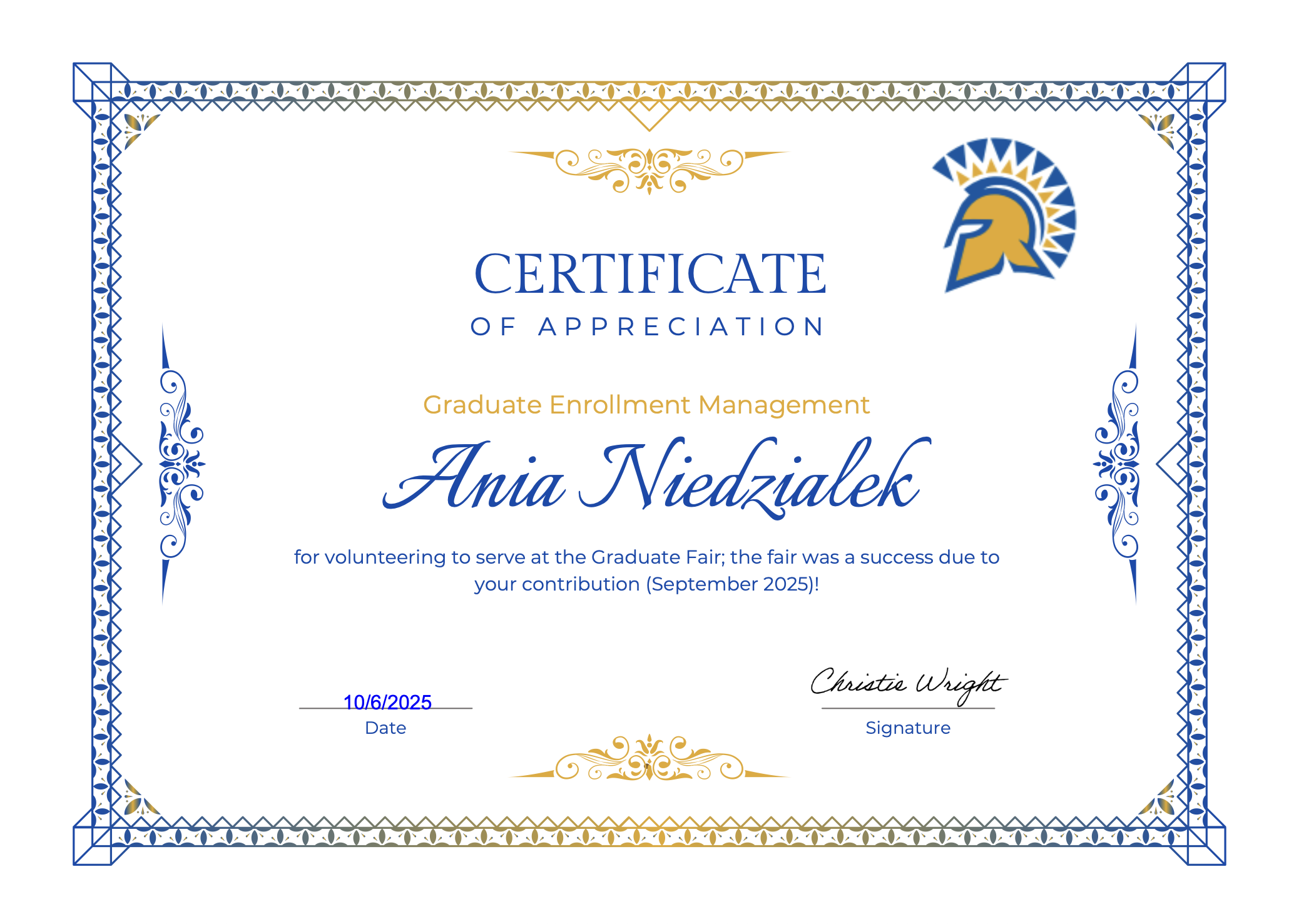 GradFair Recognition